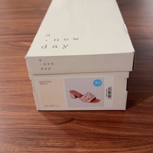 A New Day Tan Block Heels